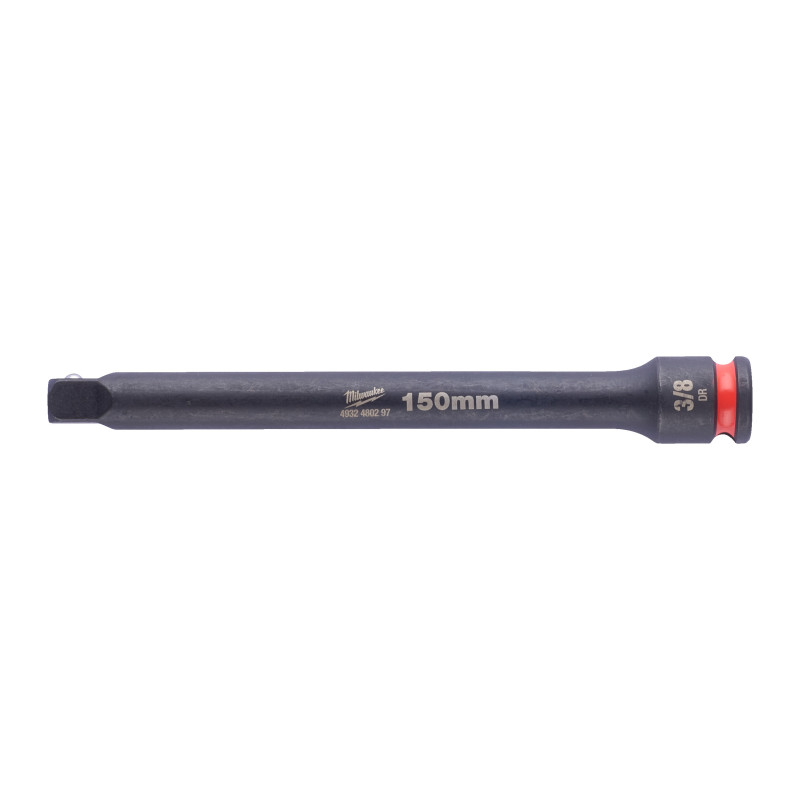 Купити Подовжувач для головок ударний ShW 3/8'' MILWAUKEE, 150мм. Офіційний магазин Мілвокі Україна, фірмова гарантія з доставкою по Украіні