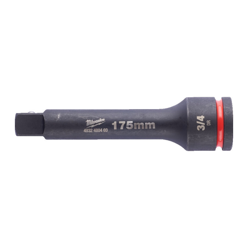 Купити Подовжувач ударний для головок ShW 3/4'' MILWAUKEE, 175мм. Офіційний магазин Мілвокі Україна, фірмова гарантія з доставкою по Украіні