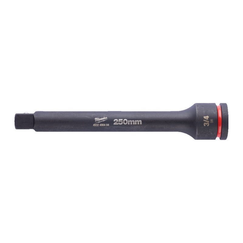 Купити Подовжувач ударний для головок ShW 3/4'' MILWAUKEE, 250мм. Офіційний магазин Мілвокі Україна, фірмова гарантія з доставкою по Украіні
