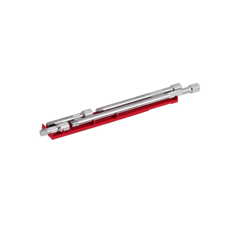 Купити Набір подовжувач хромованих для головок 1/2'' MILWAUKEE, (4шт). Офіційний магазин Мілвокі Україна, фірмова гарантія з доставкою по Украіні