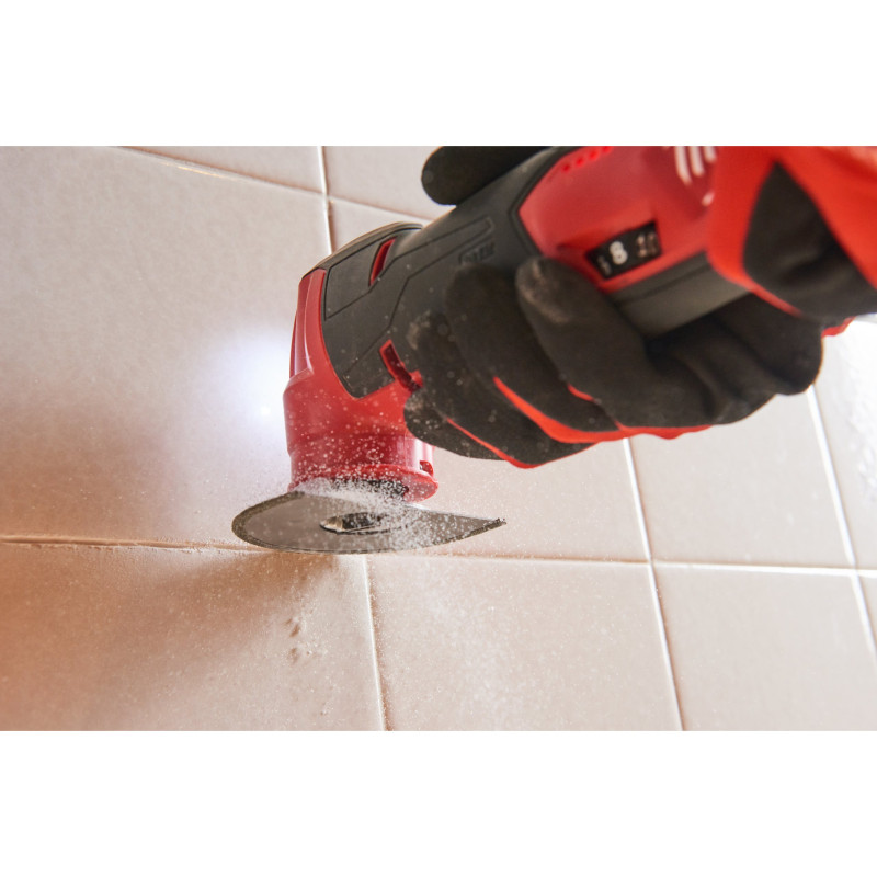 Купити Полотно для мультітула STARLOCK MILWAUKEE, Diamond Grit 75х25х1,2мм (видалення затирки). Офіційний магазин Мілвокі Україна, фірмова гарантія з доставкою по Украіні