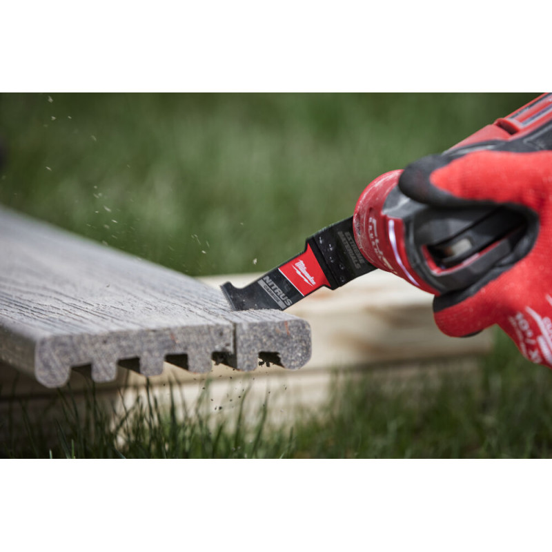 Купити Полотно для мультитула Bi-Metal Carbide WM Nitrius OPEN-LOK MILWAUKEE, 35х50мм, (міцний мультіматеріал). Офіційний магазин Мілвокі Україна, фірмова гарантія з доставкою по Украіні