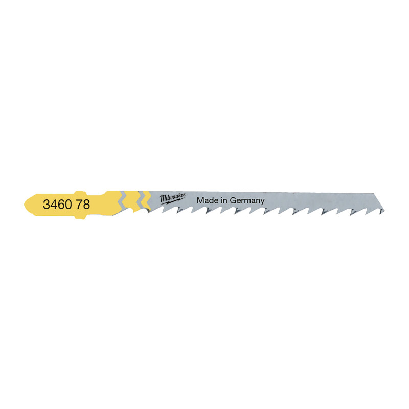 Купити Полотна для лобзиків T244D MILWAUKEE, 75х4,0мм, (5шт), (деревина, фігурний різ). Офіційний магазин Мілвокі Україна, фірмова гарантія з доставкою по Украіні