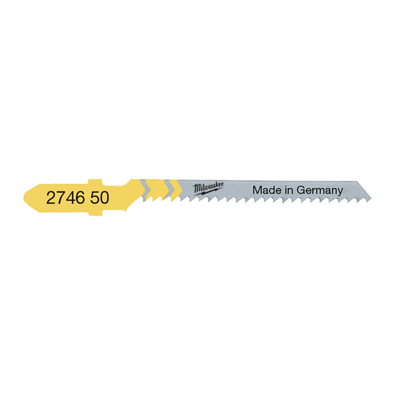 Купити Полотна для лобзиків T119BO MILWAUKEE, 50х2,0мм, (5шт), (деревина, фігурний різ). Офіційний магазин Мілвокі Україна, фірмова гарантія з доставкою по Украіні