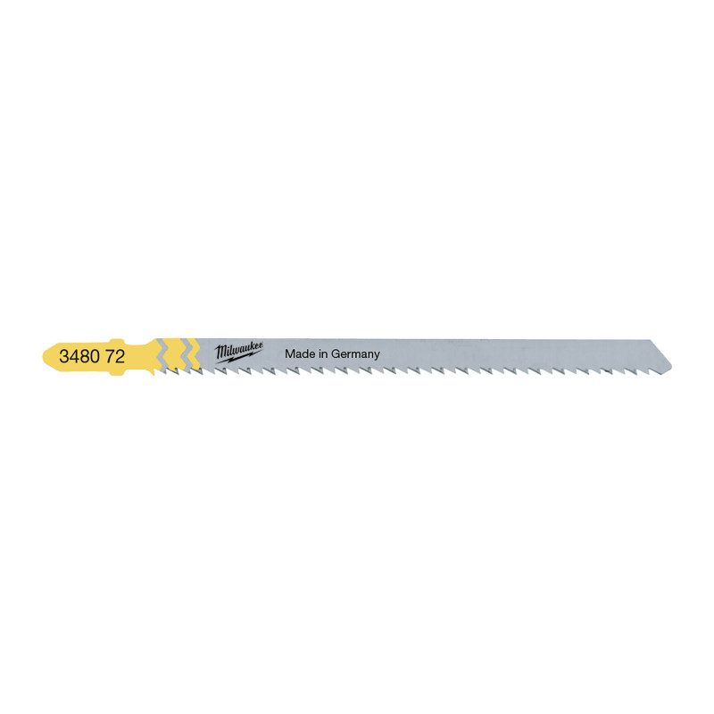 Купити Полотна для лобзиків T101BR MILWAUKEE, 105х2,5мм, (5шт), (зворотній різ). Офіційний магазин Мілвокі Україна, фірмова гарантія з доставкою по Украіні