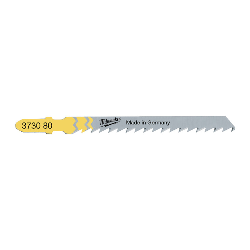 Купити Полотна для лобзиків T101DP MILWAUKEE, 75х4,0мм, (5шт), (деревина, прямий різ). Офіційний магазин Мілвокі Україна, фірмова гарантія з доставкою по Украіні