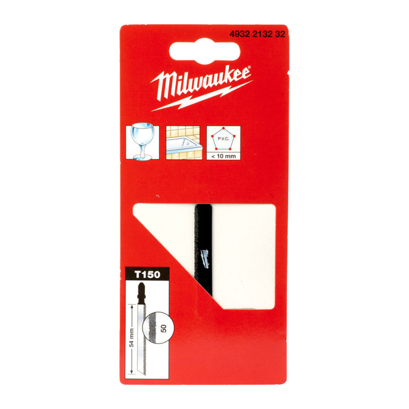 Купити Полотно для лобзиків T150 MILWAUKEE, 54мм, зерно 50, (чавун). Офіційний магазин Мілвокі Україна, фірмова гарантія з доставкою по Украіні
