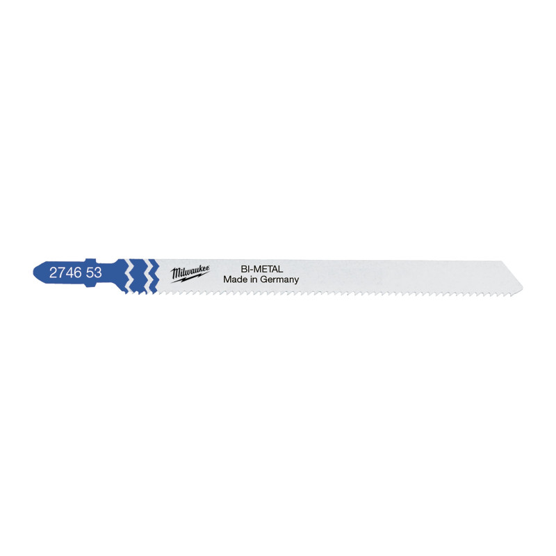 Купити Полотна для лобзиків T318BF Bi-Metal MILWAUKEE, 105мм/ крок зуба 1,0мм, (5шт), (універсальні). Офіційний магазин Мілвокі Україна, фірмова гарантія з доставкою по Украіні