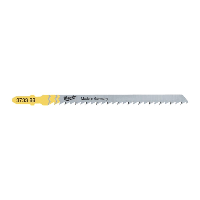 Купити Полотна для лобзиків T101DP Sp. MILWAUKEE, 105х4,0мм, (5шт), (деревина, прямий різ). Офіційний магазин Мілвокі Україна, фірмова гарантія з доставкою по Украіні