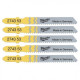 Купити Полотна для лобзиків T119B MILWAUKEE, 50х2,0мм , (5шт), (деревина). Офіційний магазин Мілвокі Україна, фірмова гарантія з доставкою по Украіні