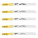 Купити Полотна для лобзиків T101BF Bi-Metal MILWAUKEE, 75х2,5мм, (5шт), (деревина, чистий різ). Офіційний магазин Мілвокі Україна, фірмова гарантія з доставкою по Украіні