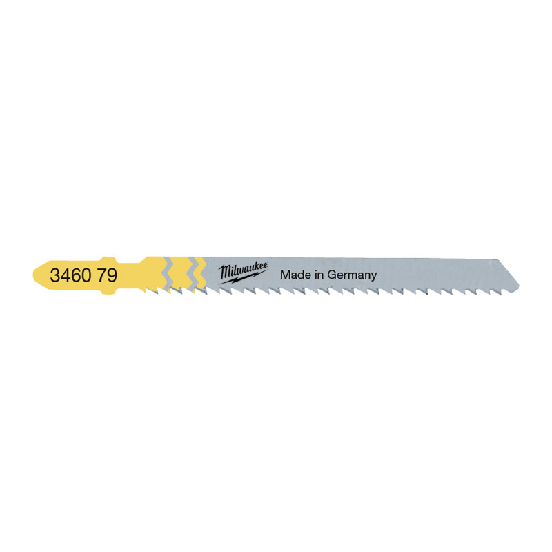 Купити Полотна для лобзиків T101BR MILWAUKEE, 75х2,5мм, (5шт), (зворотній різ). Офіційний магазин Мілвокі Україна, фірмова гарантія з доставкою по Украіні
