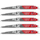 Купити Полотно для шабельних пил AX CARBIDE MILWAUKEE, 230х5мм, (5шт), (деревина з цвяхами). Офіційний магазин Мілвокі Україна, фірмова гарантія з доставкою по Украіні