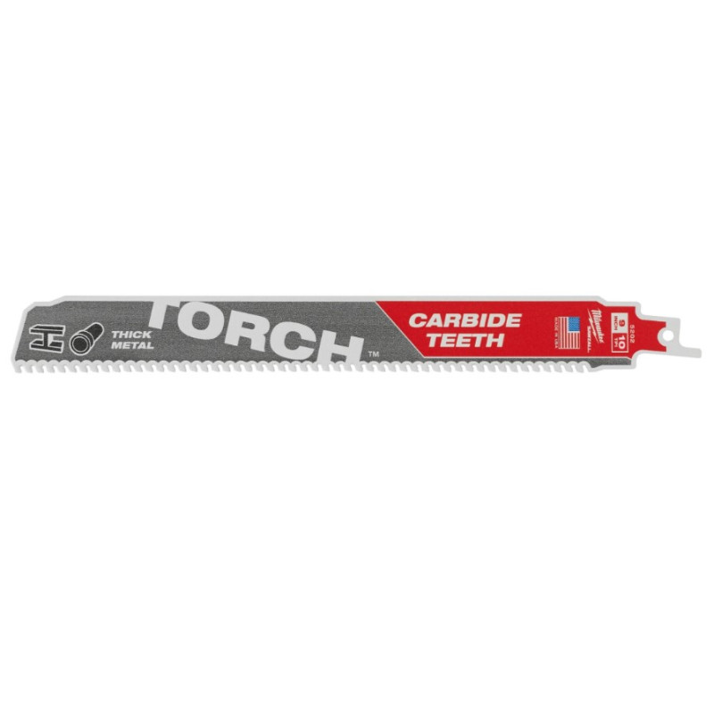 Купити Полотно для шабельних пил TORCH CARBIDE MILWAUKEE, 230х2,5мм, (метал). Офіційний магазин Мілвокі Україна, фірмова гарантія з доставкою по Украіні