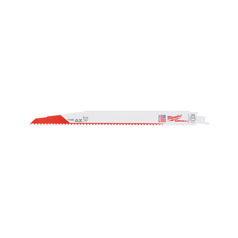 Купити Полотно для шабельних пил AX FANG TIP MILWAUKEE, 300х5,0мм, (25шт), (деревина з цвяхами). Офіційний магазин Мілвокі Україна, фірмова гарантія з доставкою по Украіні