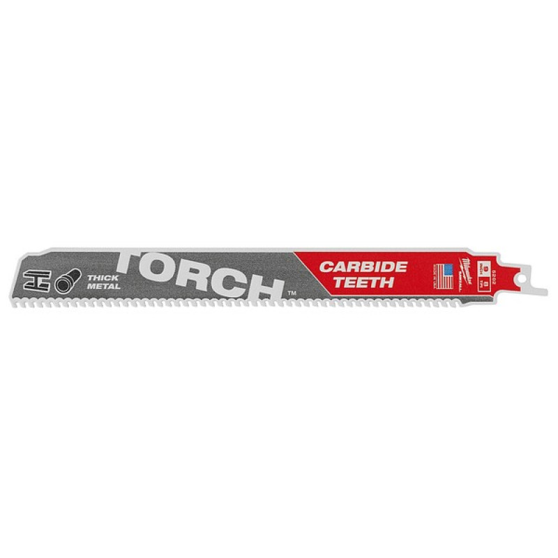 Купити Полотно для шабельних пил TORCH CARBIDE MILWAUKEE, 230х3,1мм, (5шт), (метал). Офіційний магазин Мілвокі Україна, фірмова гарантія з доставкою по Украіні