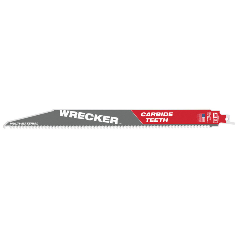 Купити Полотно для шабельних пил WRECKER CARBIDE MILWAUKEE, 300х4,2мм, (мультіматеріал). Офіційний магазин Мілвокі Україна, фірмова гарантія з доставкою по Украіні