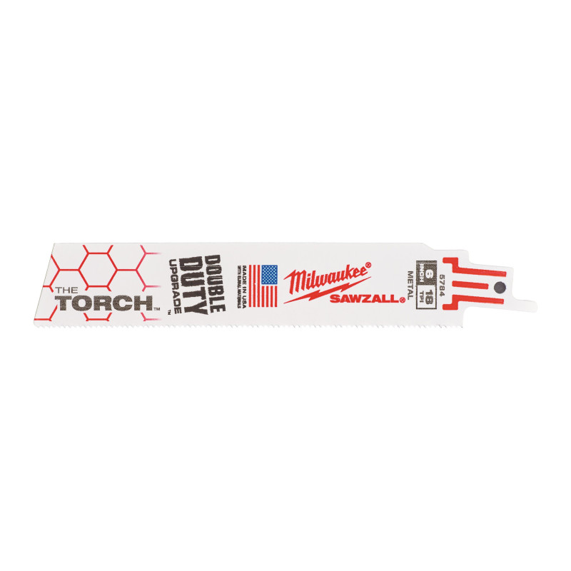 Купити Полотно для шабельних пил TORCH MILWAUKEE, 150х1,4мм, (25шт), (метал). Офіційний магазин Мілвокі Україна, фірмова гарантія з доставкою по Украіні