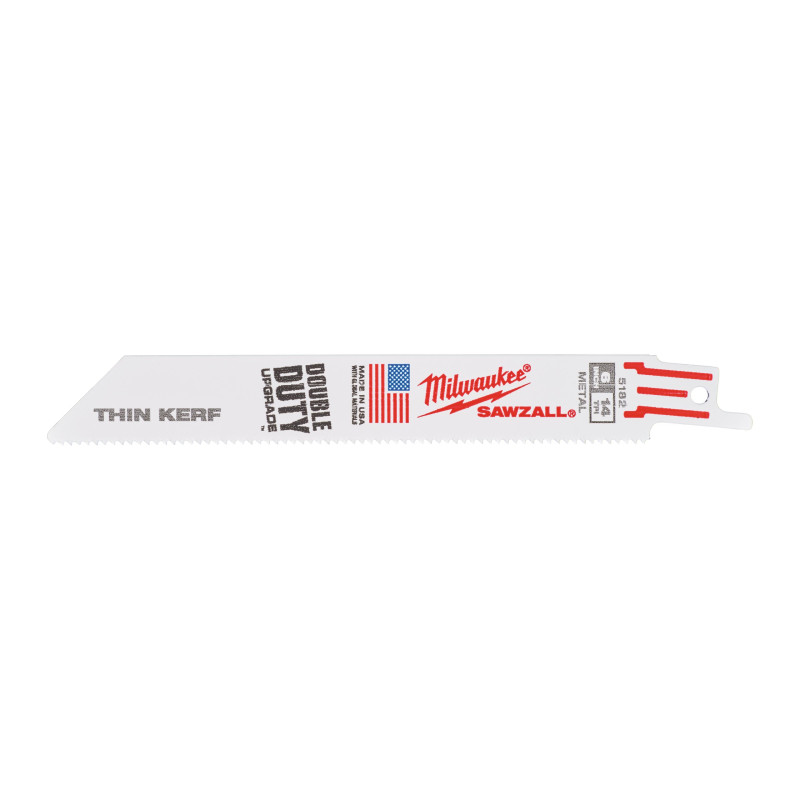 Купити Полотно для шабельних пил THIN KERF MILWAUKEE, 150х1,8мм, (50шт), (метал). Офіційний магазин Мілвокі Україна, фірмова гарантія з доставкою по Украіні