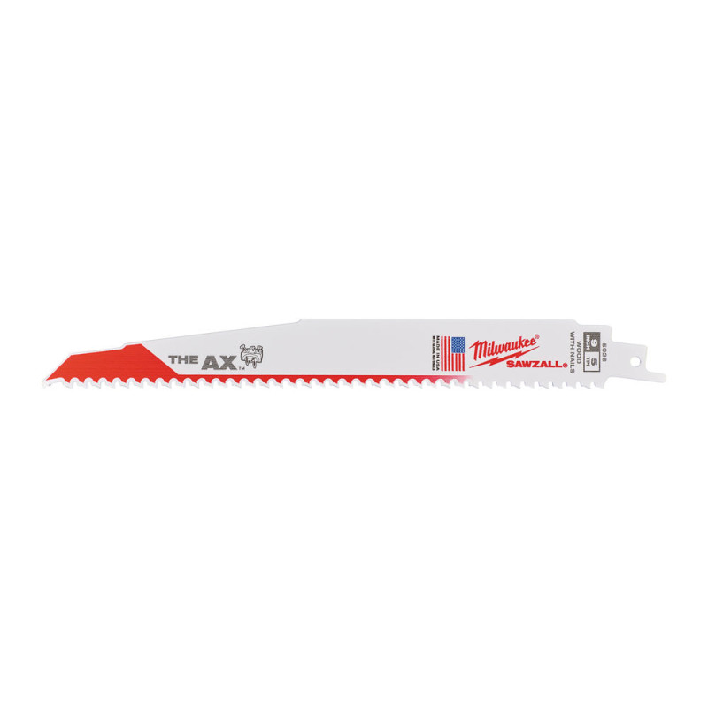 Купити Полотно для шабельних пил AX FANG TIP MILWAUKEE, 230х5,0мм, (5шт), (деревина з цвяхами). Офіційний магазин Мілвокі Україна, фірмова гарантія з доставкою по Украіні