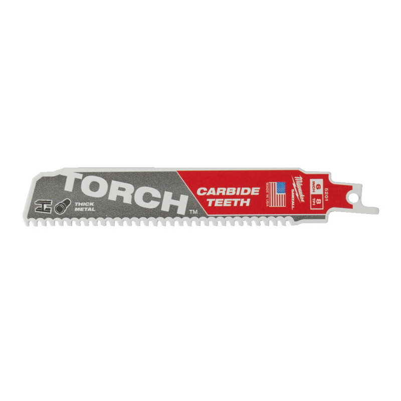 Купити Полотно для шабельних пил TORCH CARBIDE MILWAUKEE, 150х3,2мм, (метал). Офіційний магазин Мілвокі Україна, фірмова гарантія з доставкою по Украіні