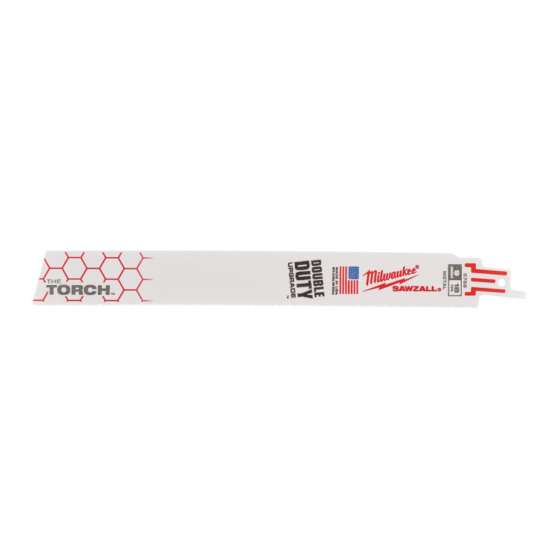 Купити Полотно для шабельних пил TORCH MILWAUKEE, 230х1,4мм, (25шт), (метал). Офіційний магазин Мілвокі Україна, фірмова гарантія з доставкою по Украіні