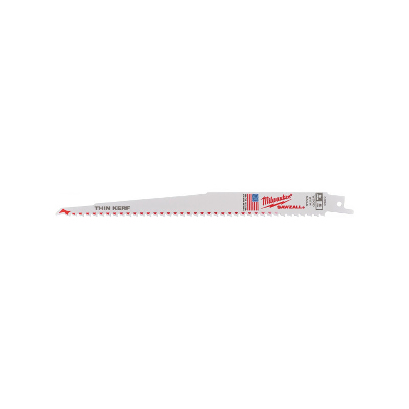 Купити Полотно для шабельних пил FANG TIP THIN KERF MILWAUKEE, 230х5,0мм, (50шт), (деревина з цвяхами). Офіційний магазин Мілвокі Україна, фірмова гарантія з доставкою по Украіні