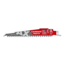 Купити Полотно для шабельних пил AX CARBIDE MILWAUKEE, 150х5мм, (деревина з цвяхами). Офіційний магазин Мілвокі Україна, фірмова гарантія з доставкою по Украіні