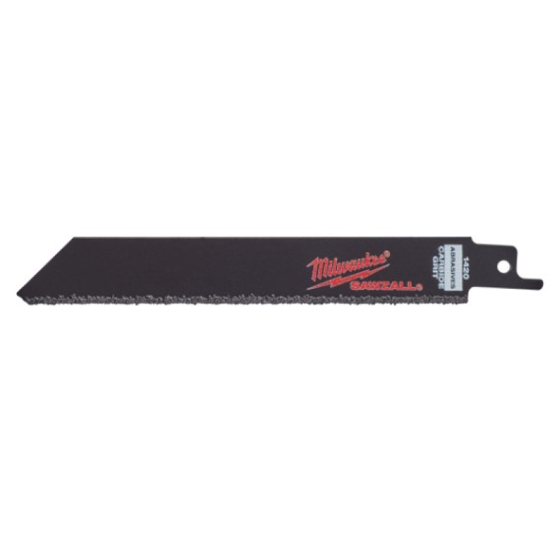 Купити Полотно для шабельних пил Carbide Grit MILWAUKEE, 150мм, (3шт) (чавун, абразивні матеріали, фіберглас). Офіційний магазин Мілвокі Україна, фірмова гарантія з доставкою по Украіні