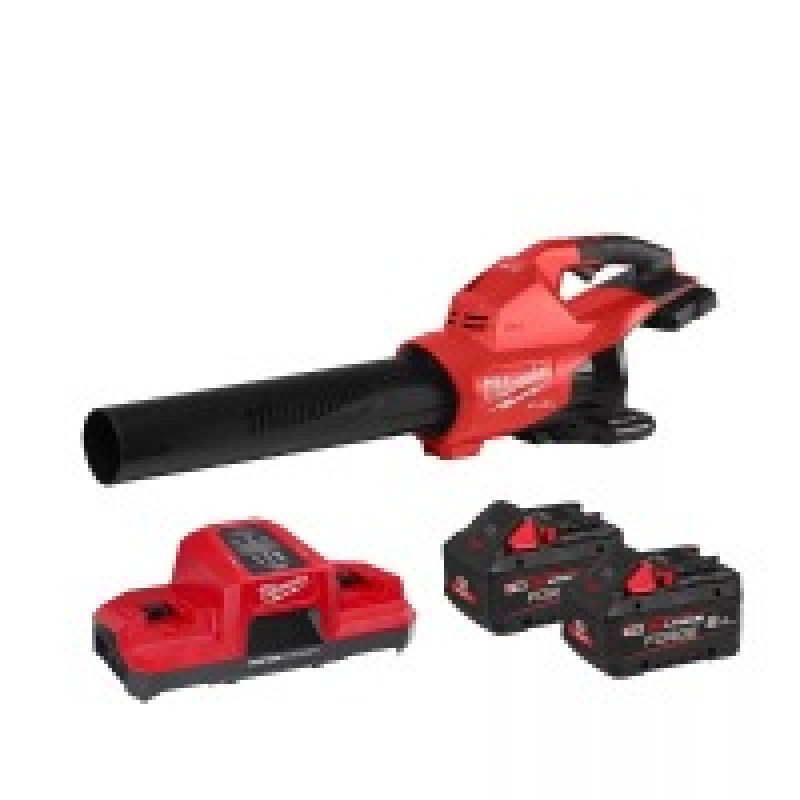 Купити Повітродувка акумуляторна безщіткова MILWAUKEE, M18 F2BL-802 (2х18В) (зарядний пристрій M12-18 FC, 2 акумулятори М18 FВ8 8Аг). Офіційний магазин Мілвокі Україна, фірмова гарантія з доставкою по Украіні