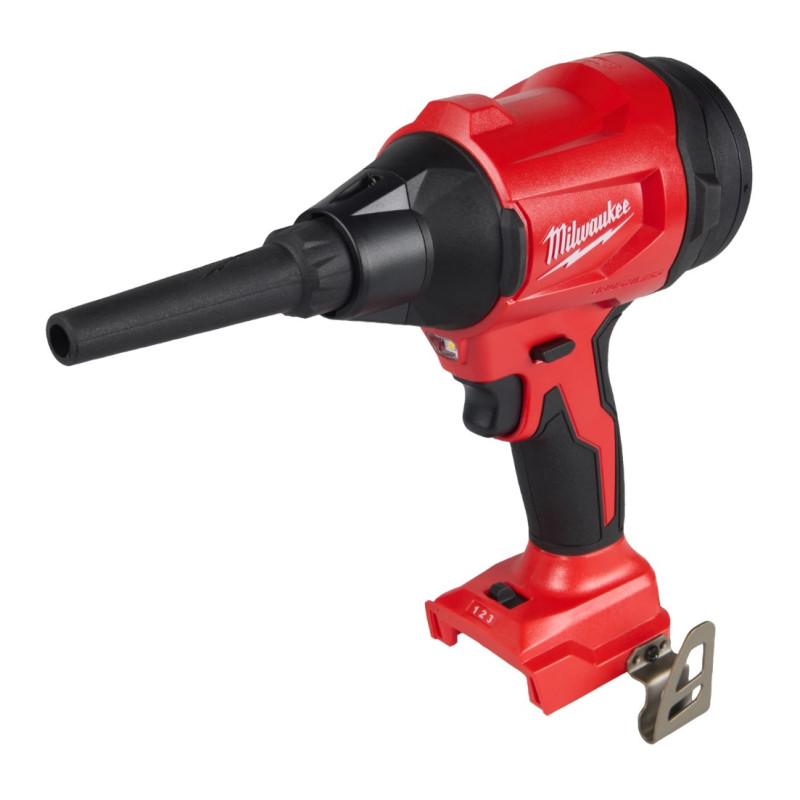 Купити Повітродувка акумуляторна компактна безщіткова MILWAUKEE, M18 BLHSB-0 (каркас, картонне пакування). Офіційний магазин Мілвокі Україна, фірмова гарантія з доставкою по Украіні