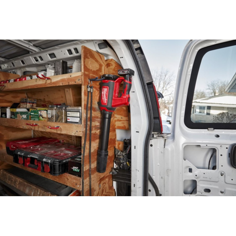 Купити Повітродувка акумуляторна MILWAUKEE M12 BBL-0 (каркас). Офіційний магазин Мілвокі Україна, фірмова гарантія з доставкою по Украіні