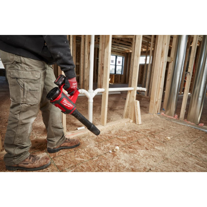 Купити Повітродувка акумуляторна MILWAUKEE M12 BBL-0 (каркас). Офіційний магазин Мілвокі Україна, фірмова гарантія з доставкою по Украіні