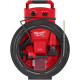 Купити Машина прочистна акумуляторна MILWAUKEE, M12 HSFSM-602, 5м (зарядний пристрій С12 С, 2 акумулятори М12 В6 6Аг, картонне пакування). Офіційний магазин Мілвокі Україна, фірмова гарантія з доставкою по Украіні