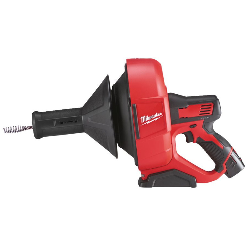 Купити Машина прочистна акумуляторна MILWAUKEE, M12 BDC6-0C, трос 6м, (каркас, відро). Офіційний магазин Мілвокі Україна, фірмова гарантія з доставкою по Украіні