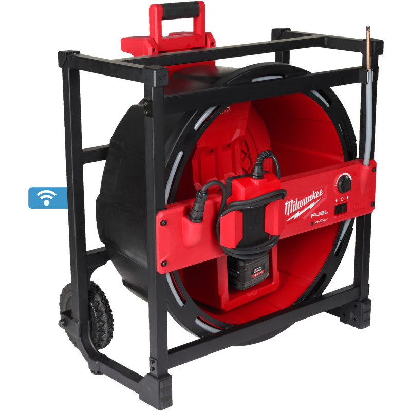 Купити Машина прочистна безщіткова акумуляторна MILWAUKEE, M18 HSFSM-122 (зарядний пристрій М12-18 FC, 2 акумулятори FB12 12Аг). Офіційний магазин Мілвокі Україна, фірмова гарантія з доставкою по Украіні