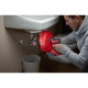 Купити Машина прочистна акумуляторна MILWAUKEE, M12 BDC8-0C, трос 8м (каркас, відро, картонне пакування). Офіційний магазин Мілвокі Україна, фірмова гарантія з доставкою по Украіні