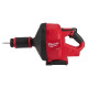 Купити Машина прочистна акумуляторна безщіткова MILWAUKEE, M18 FDCPF10-0C, трос 10м (каркас. ведро). Офіційний магазин Мілвокі Україна, фірмова гарантія з доставкою по Украіні