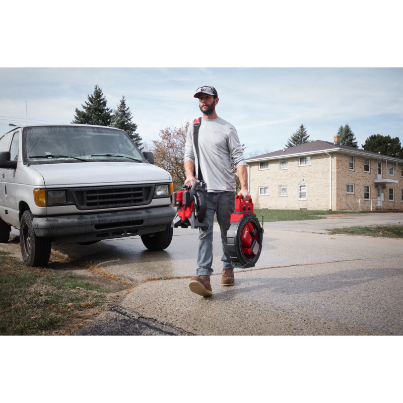 Купити Машина прочистна акумуляторна MILWAUKEE, M12 HSFSM-0, 5м (каркас, картонне пакування). Офіційний магазин Мілвокі Україна, фірмова гарантія з доставкою по Украіні