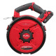 Купити Пристрій акумуляторний для протягування кабелю MILWAUKEE, M18 FPFT-202 ST Set, 36м (зарядний пристрій M12-18 FC, 2 акумулятори M18 B2 2Аг. барабан зі сталевим дротом 36м Х 3мм). Офіційний магазин Мілвокі Україна, фірмова гарантія з доставкою по Украіні