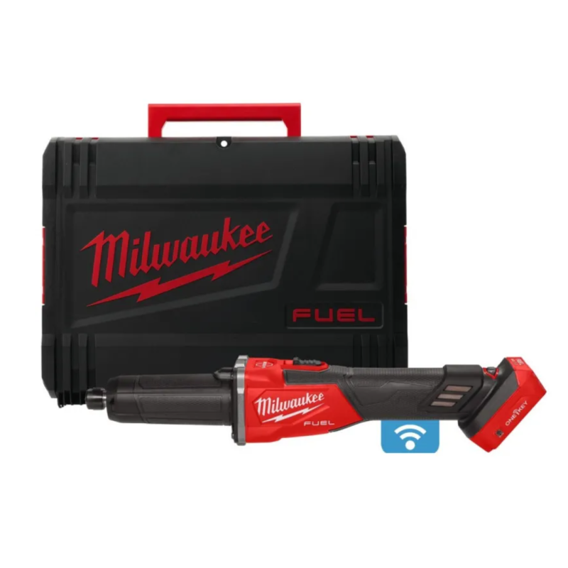Купити Шліфмашина пряма акумуляторна безщіткова MILWAUKEE, M18 FDGROVB-0X (каркас, HDкейс). Офіційний магазин Мілвокі Україна, фірмова гарантія з доставкою по Украіні