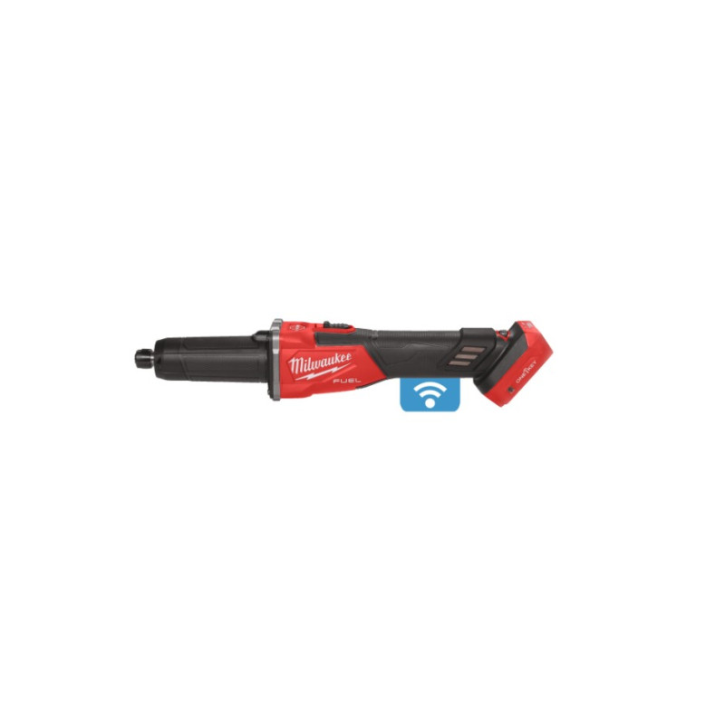 Купити Шліфмашина пряма акумуляторна безщіткова MILWAUKEE, M18 FDGROVB-502X (зарядний пристрій M12-18 FC, 2 акумулятори М18 В5 5Аг, HDкейс). Офіційний магазин Мілвокі Україна, фірмова гарантія з доставкою по Украіні