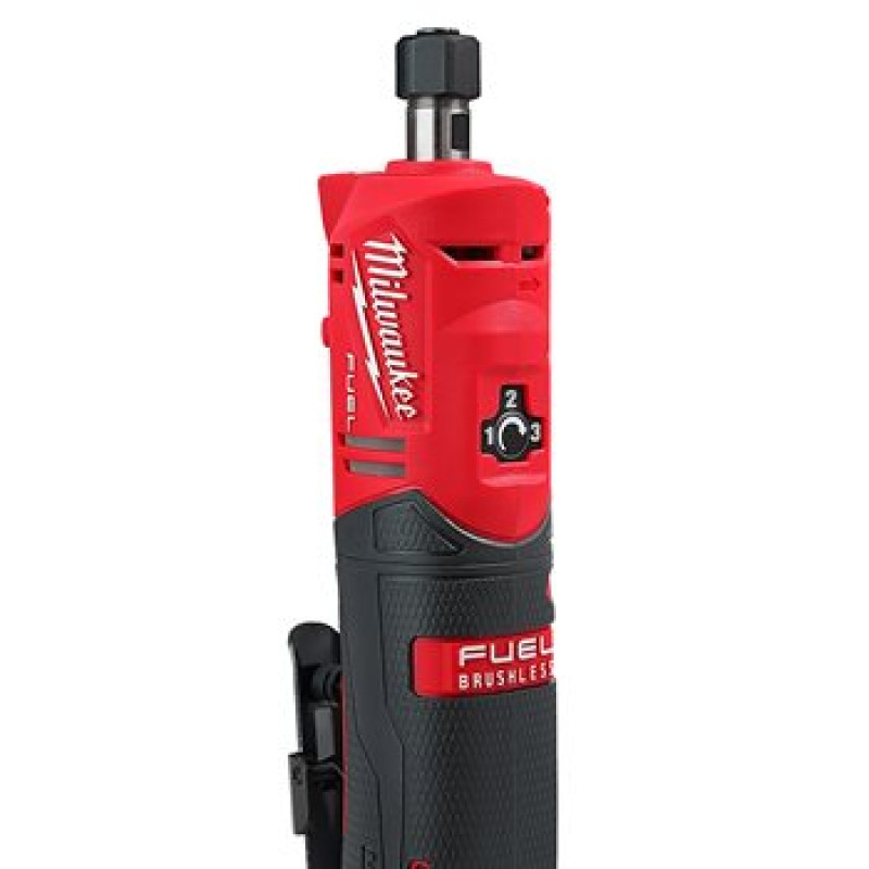 Купити Шліфмашина пряма цангова акумуляторна безщіткова MILWAUKEE, M12 FDGS-0, цанга 6/8мм (каркас, картонне пакування). Офіційний магазин Мілвокі Україна, фірмова гарантія з доставкою по Украіні