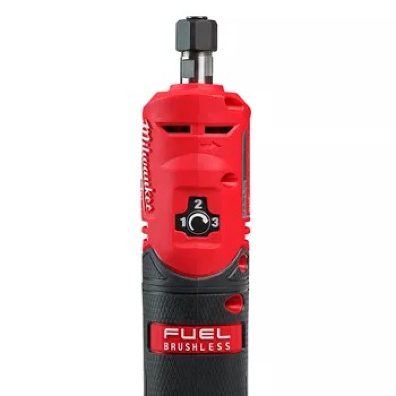 Купити Шліфмашина пряма цангова акумуляторна безщіткова MILWAUKEE, M12 FDGS-0, цанга 6/8мм (каркас, картонне пакування). Офіційний магазин Мілвокі Україна, фірмова гарантія з доставкою по Украіні