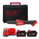 Купити Шліфмашина пряма акумуляторна безщіткова MILWAUKEE, M18 FDGRB-502X, діаметр 6/8мм (зарядний пристрій М12-18 FC, 2 акумулятори М18 В5 5Аг, HDкейс). Офіційний магазин Мілвокі Україна, фірмова гарантія з доставкою по Украіні