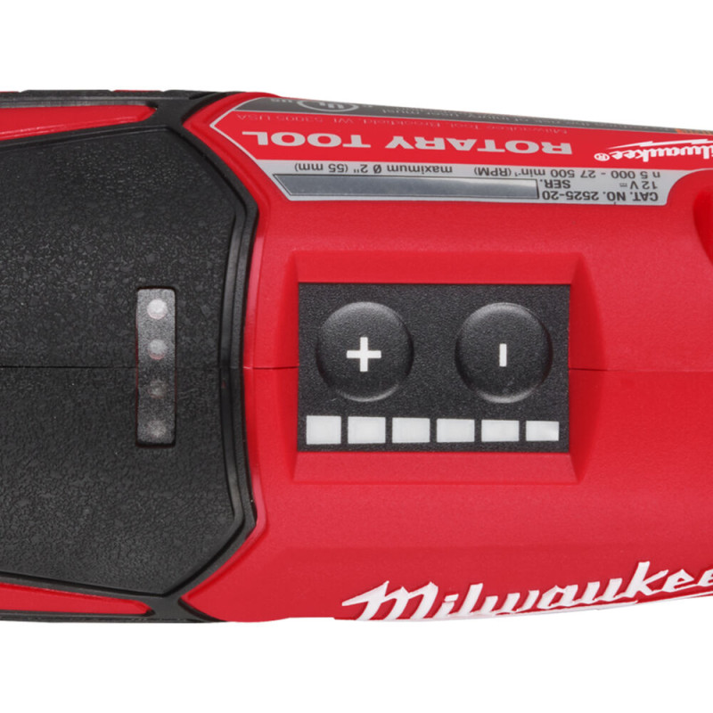 Купити Шліфмашина пряма акумуляторна безщіткова MILWAUKEE, M12 BLROT-0 (каркас, цанга 3,2мм, картонне пакування). Офіційний магазин Мілвокі Україна, фірмова гарантія з доставкою по Украіні