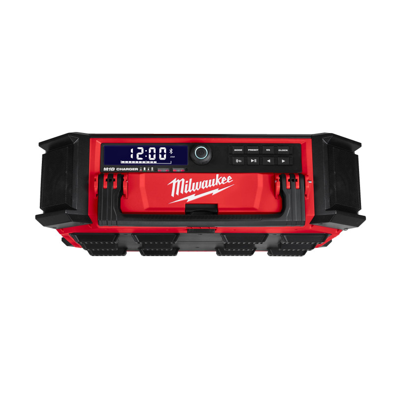 Купити Радіоприймач акумуляторний із зарядним пристроєм PACKOUT MILWAUKEE, M18 PRCDAB+-0. Офіційний магазин Мілвокі Україна, фірмова гарантія з доставкою по Украіні
