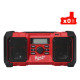 Купити Радіоприймач акумуляторний DAB+ MILWAUKEE, M18 JSR DAB+-0 (каркас). Офіційний магазин Мілвокі Україна, фірмова гарантія з доставкою по Украіні