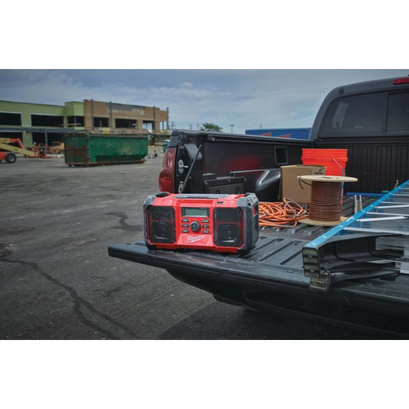 Купити Радіоприймач акумуляторний DAB+ MILWAUKEE, M18 JSR DAB+-0 (каркас). Офіційний магазин Мілвокі Україна, фірмова гарантія з доставкою по Украіні