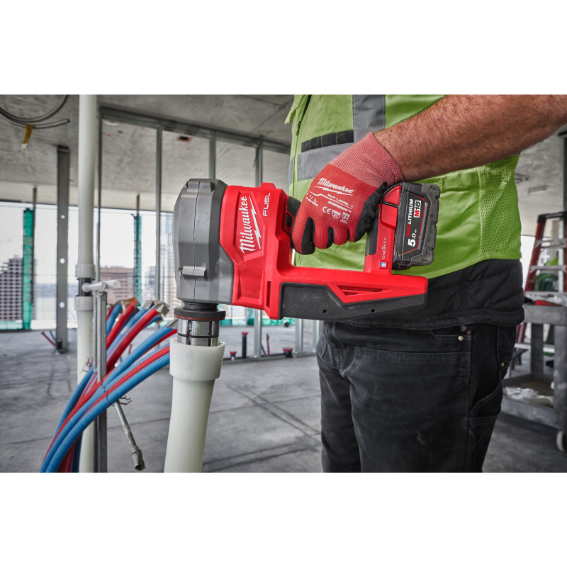 Купити Інструмент розширювальний акумуляторний безщітковий UPONOR Q&E MILWAUKEE, M18FPXP-H10502C (зарядний пристрій M12-18 FC, 2 акумулятори М18 В5 5Аг, аксесуари, кейс). Офіційний магазин Мілвокі Україна, фірмова гарантія з доставкою по Украіні